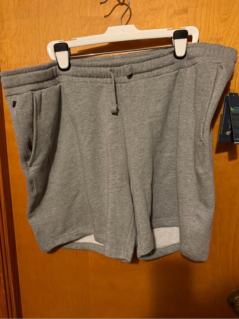 U.S. Polo Assn. Gray Athletic Fleece Drawstring Shorts
